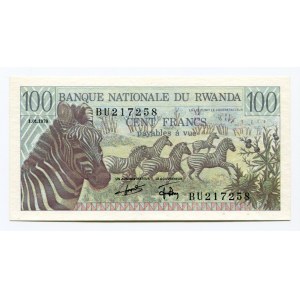 Rwanda 100 Francs 1978