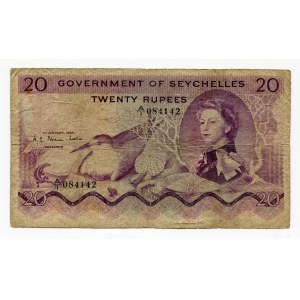 Seychelles 20 Rupees 1968