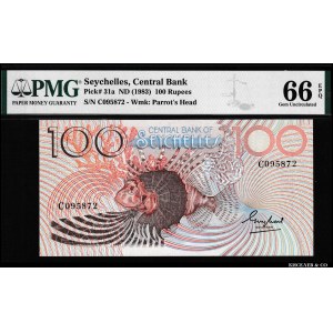 Seychelles 100 Rupees 1983 PMG 66 EPQ