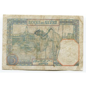 Tunisia 5 Francs 1941