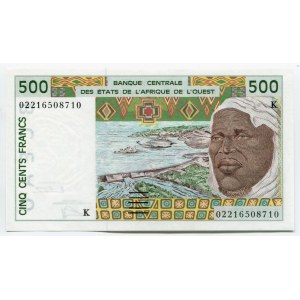 West African States Senegal 500 Francs 2002