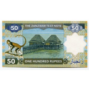 Zanzibar 50 Rupees 2018 Specimen Freddie Mercury