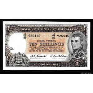 Australia 10 Shillings 1953