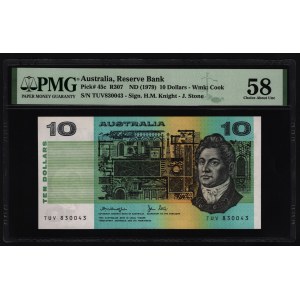Australia 10 Dollars 1979 PMG 58