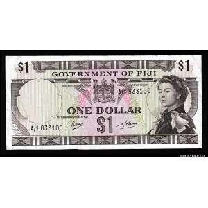 Fiji 1 Dollar 1969
