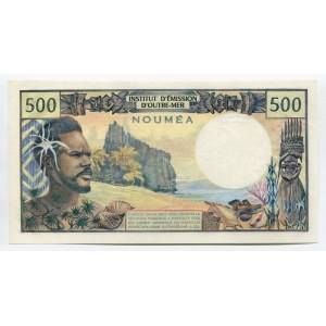 New Caledonia 500 Francs 1969 RARE