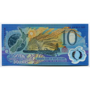 New Zealand 10 Dollars 2000 Commemorative