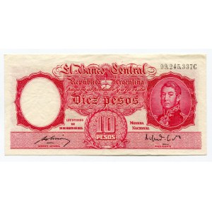 Argentina 10 Pesos 1949 - 1952 (ND)