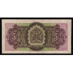 Bermuda 5 Shillings 1957