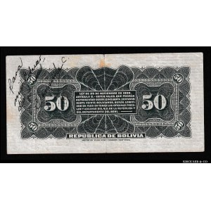 Bolivia 50 Centavos 1902