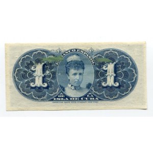 Cuba 1 & 5 Pesos 1896