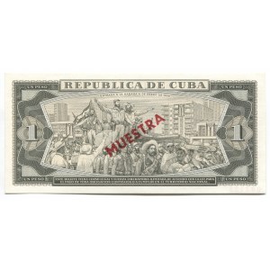Cuba 1 Peso 1986 Specimen