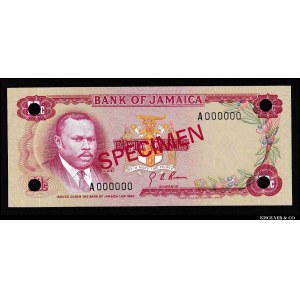 Jamaica 50 Cents 1960 Specimen