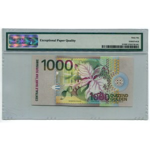 Suriname 1000 Gulden 2000 PMG 66