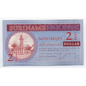 Suriname 2-1/2 Gulden 2004