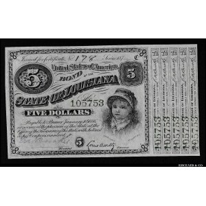 United States 5 Dollars 1880