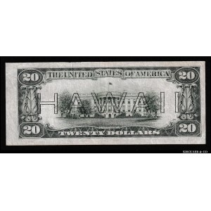 United States Hawaii 20 Dollars 1934 Rare