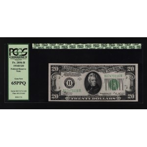 United States 20 Dollars 1934 PCGS 65 PPQ