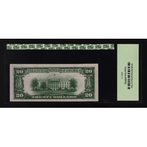 United States 20 Dollars 1934 PCGS 65 PPQ