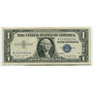 United States 1 Dollar 1957 A Silver Certificate