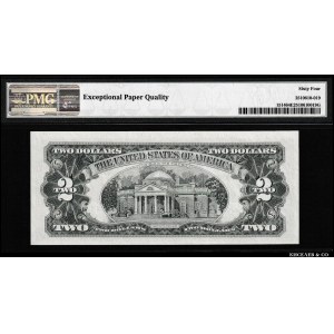 United States 2 Dollars 1963 PMG 64 EPQ