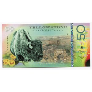 United States 50 Dollars 2018 Specimen Yellowstone