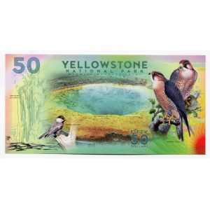 United States 50 Dollars 2018 Specimen Yellowstone