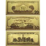 United States Set of 1-2-5-10-20-50-100 Dollars 2020