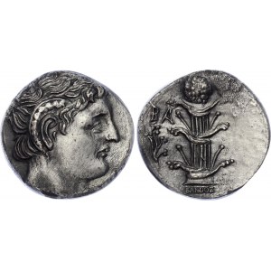 Ancient Greece Kyrene Silver Stater Zeus Ammon 308 - 277 BC Collectors Copy!