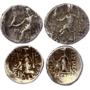 Ancient Greece 4 x 1 Drachm 330 - 290 BC