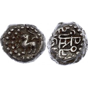 India Pallavas Narasimhavarman I AR Unit 630 - 668 AD
