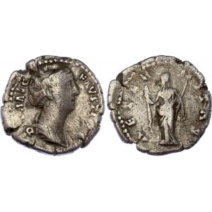 Roman Empire Faustina Sr. Denarius 100 - 141 AD
