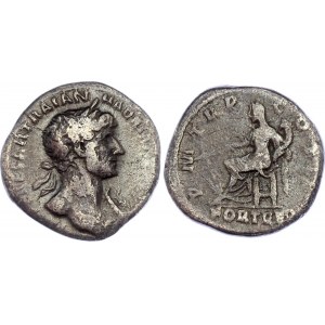 Roman Empire Hadrian Denarius 117 - 130 AD