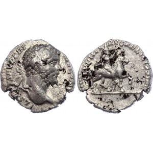 Roman Empire Septimius Severus Denarius 193 - 211 AD