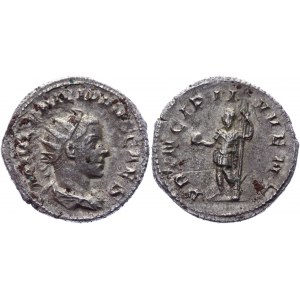 Roman Empire AR Antoninianus Philip II As Caesar 244 - 247 AD