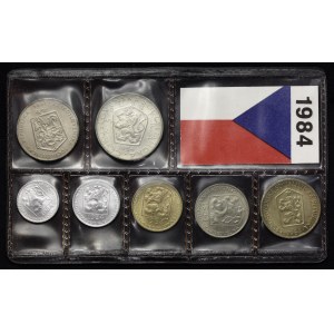 Czechoslovakia Annual Coins Set 1984