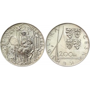 Czech Republic 200 Korun 1997