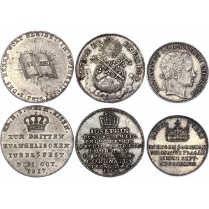 Austria Lot of 3 Silver Token 1764 - 1836