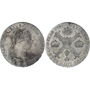 Austrian Netherlands 1 Kronentaler 1797 C