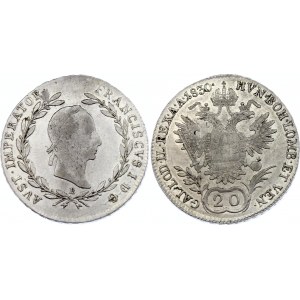 Austria 20 Kreuzer 1830 B