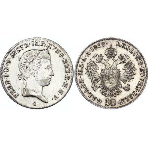 Austria 10 Kreuzer 1838 C