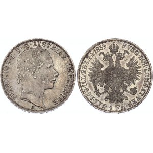 Austria 1 Florin 1859 A