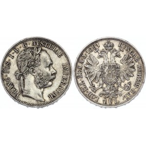 Austria 1 Florin 1891