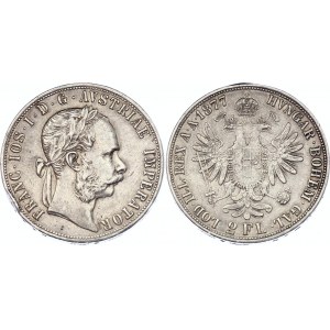 Austria 2 Florin 1877