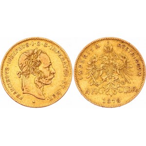 Austria 4 Florin / 10 Francs 1878