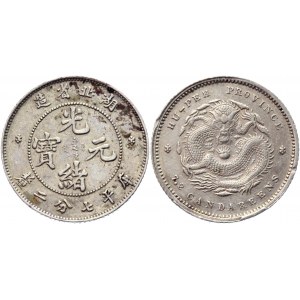 China Hupeh 10 Cents 1895 - 1907
