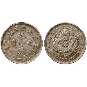 China Manchurian 20 Cents 1908