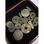 China Lot of 74 Coins & Tokens