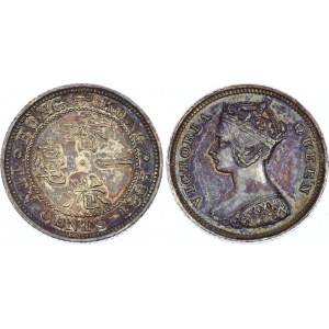 Hong Kong 10 Cents 1883