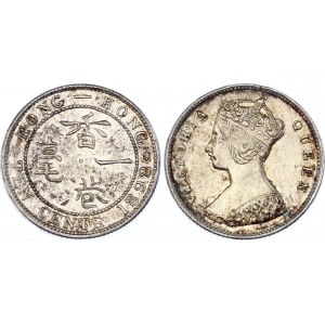 Hong Kong 10 Cents 1898
